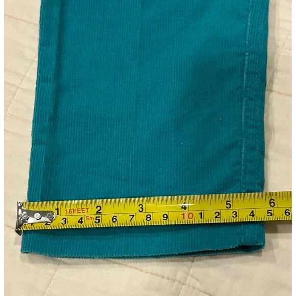 Winnie the Pooh Vintage Corduroy Girl Pants 3T Teal Purple Fuchsia Walt Disney - Picture 5 of 7